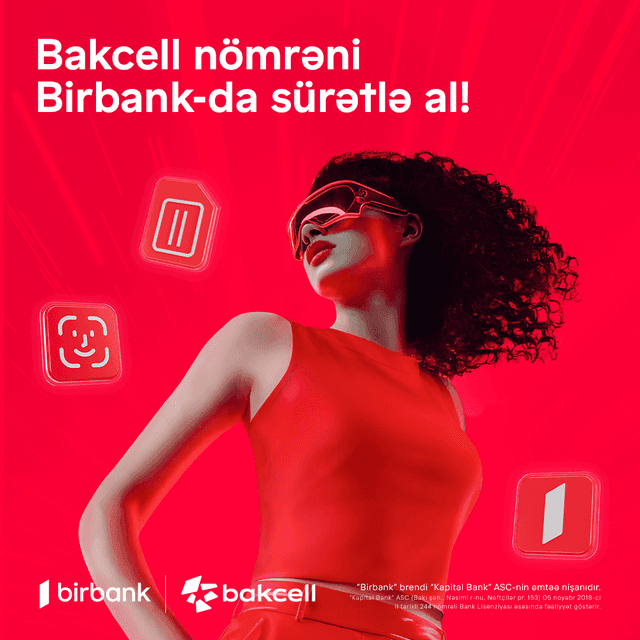 Birbank-da “Birinci” tarifinə qoşul, bonuslar qazan!